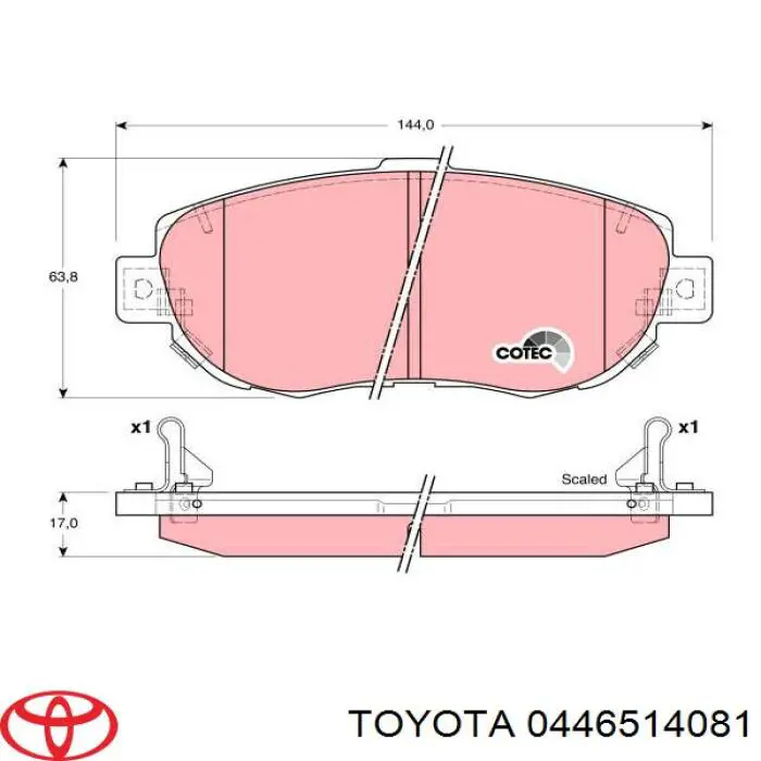  0446514081 Toyota