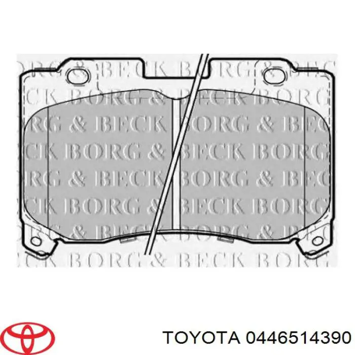 Тормозні колодки Brembo P83090
