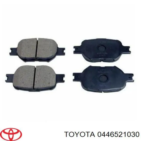 Гальмівні колодки Toyota 0446521030 ціна, від 19.00 USD