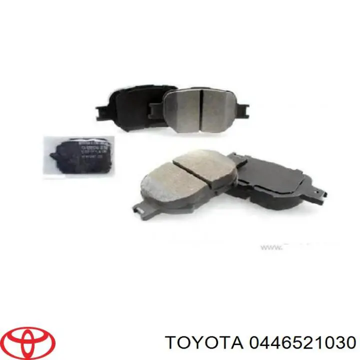 Купити 0446521030 Toyota Колодки гальмівні передні, дискові