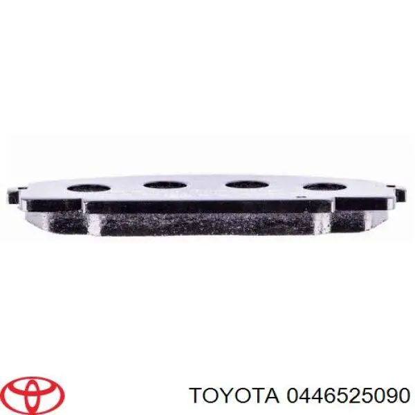 Купити 0446525090 Toyota Колодки гальмівні передні, дискові