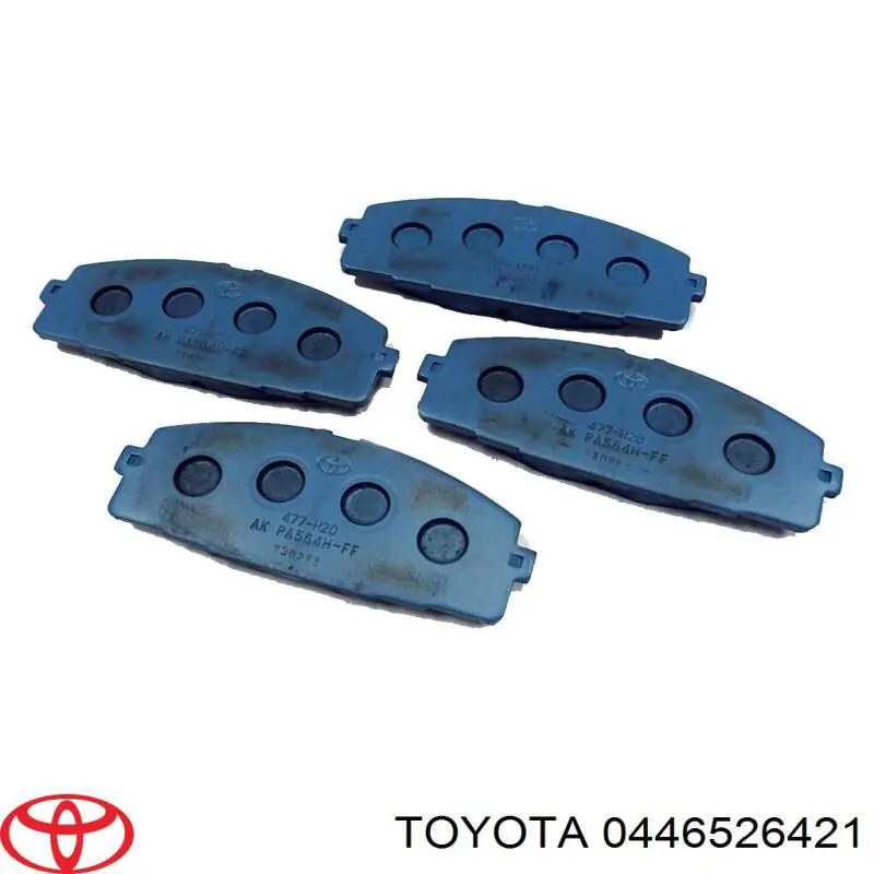 Купити 0446526421 Toyota Колодки гальмівні передні, дискові