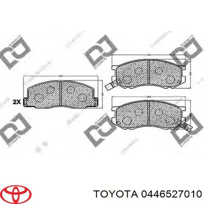 Гальмівні колодки Blue Print ADT34214 ціна, від 23.82 USD
