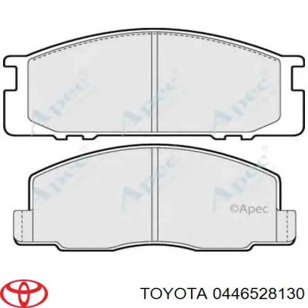 Передні тормозні колодки ADT34223 Blue Print