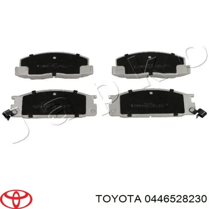 0446528230 Toyota колодки гальмівні передні, дискові