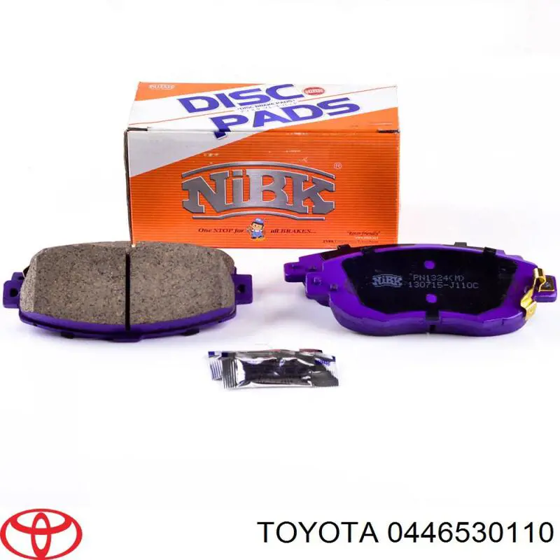 0446530110 Toyota Передні гальмівні колодки
