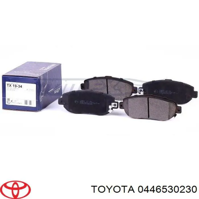 Тормозні колодки Toyota 0446530230