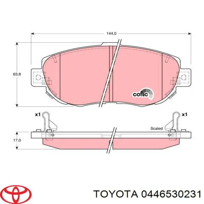  0446530231 Toyota