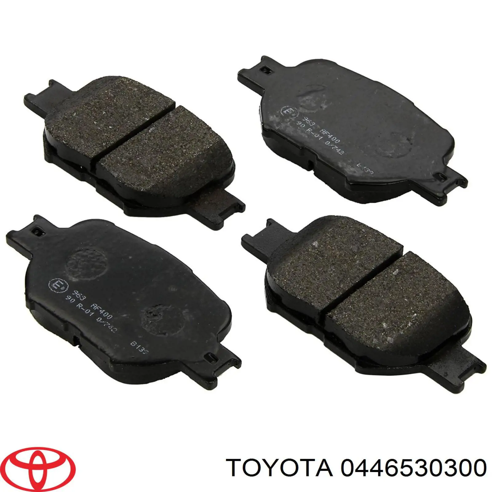 Купити 0446530300 Toyota Колодки гальмівні передні, дискові