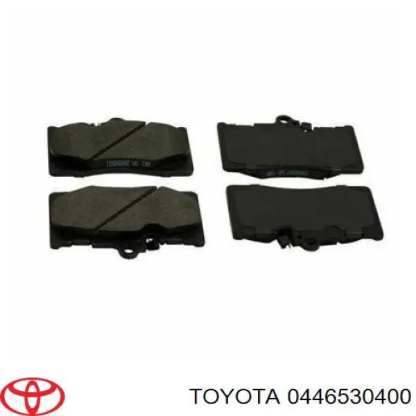 Гальмівні колодки Toyota 0446530400 ціна, від 36.82 USD