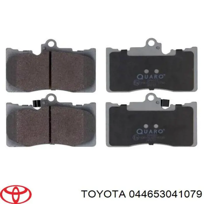 Колодки гальмівні передні, дискові 044653041079 Toyota