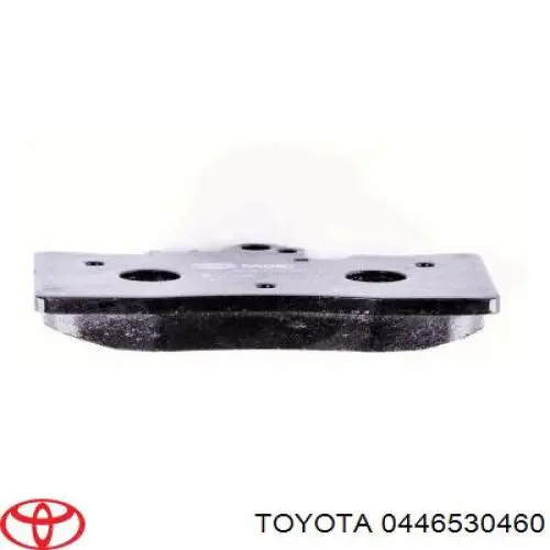 Тормозні колодки Toyota 0446530460