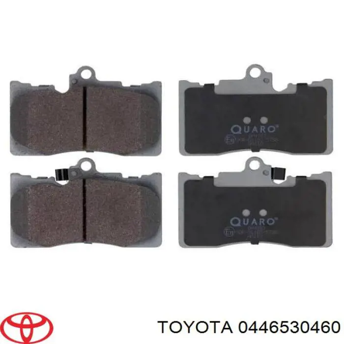 Купити 0446530460 Toyota Колодки гальмівні передні, дискові