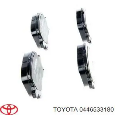 Купити 0446533180 Toyota Колодки гальмівні передні, дискові