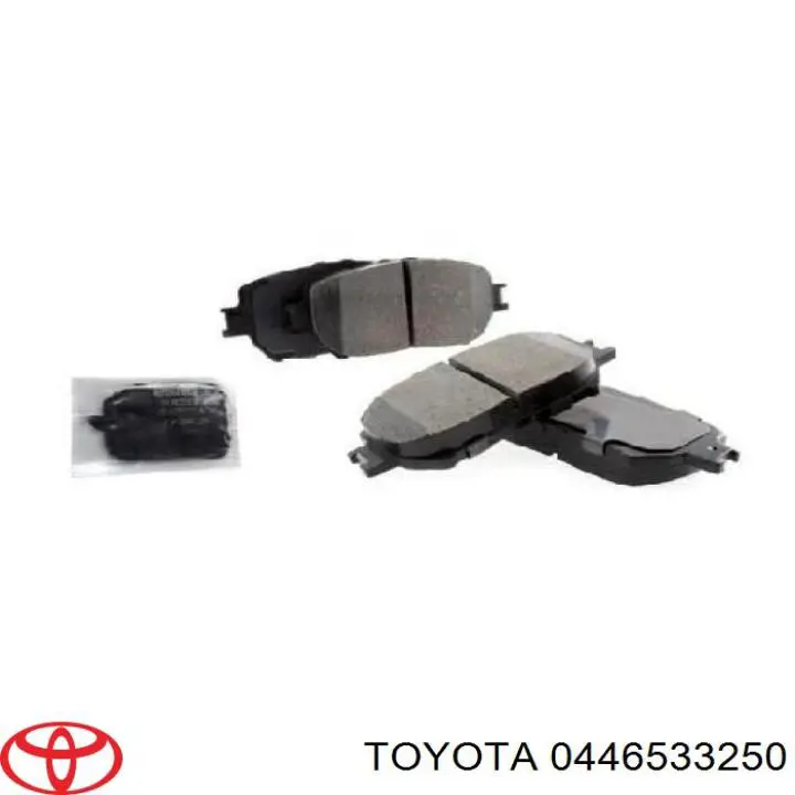 Купити 0446533250 Toyota Колодки гальмівні передні, дискові