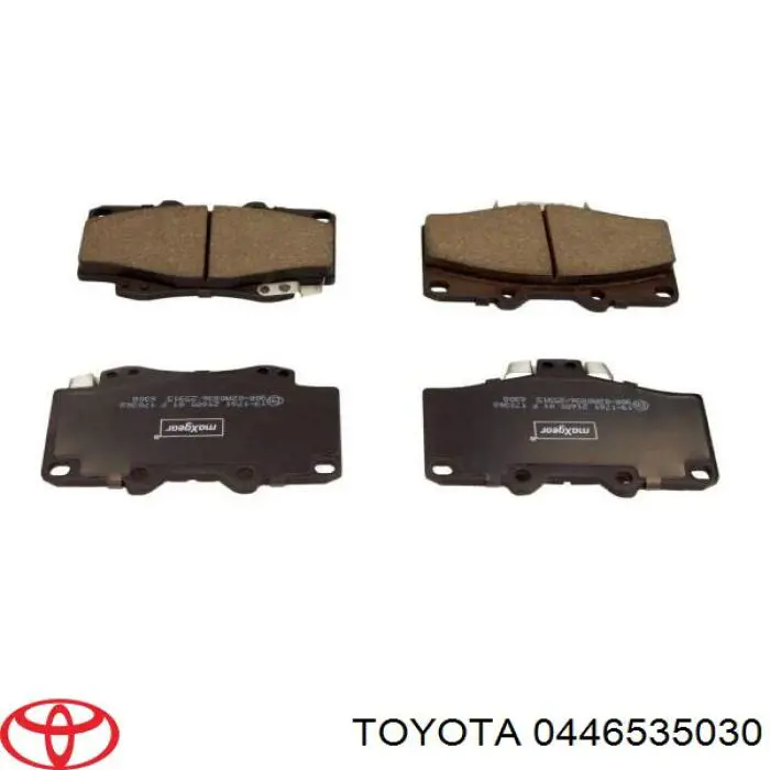 Гальмівні колодки Toyota 0446535030 ціна, від 16.21 USD