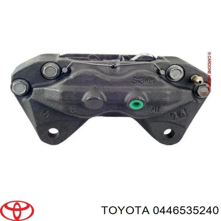 Колодки гальмівні передні, дискові 0446535240 Toyota