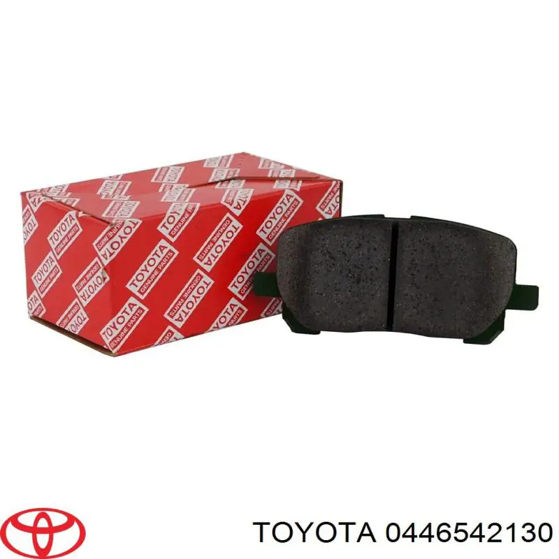 Гальмівні колодки Toyota 0446542130 ціна, від 22.12 USD