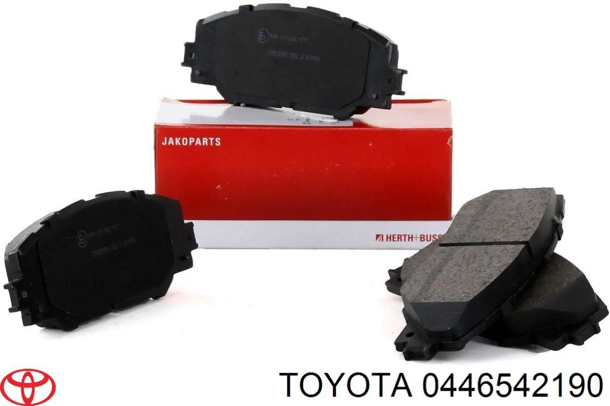 Купити 0446542190 Toyota Колодки гальмівні передні, дискові