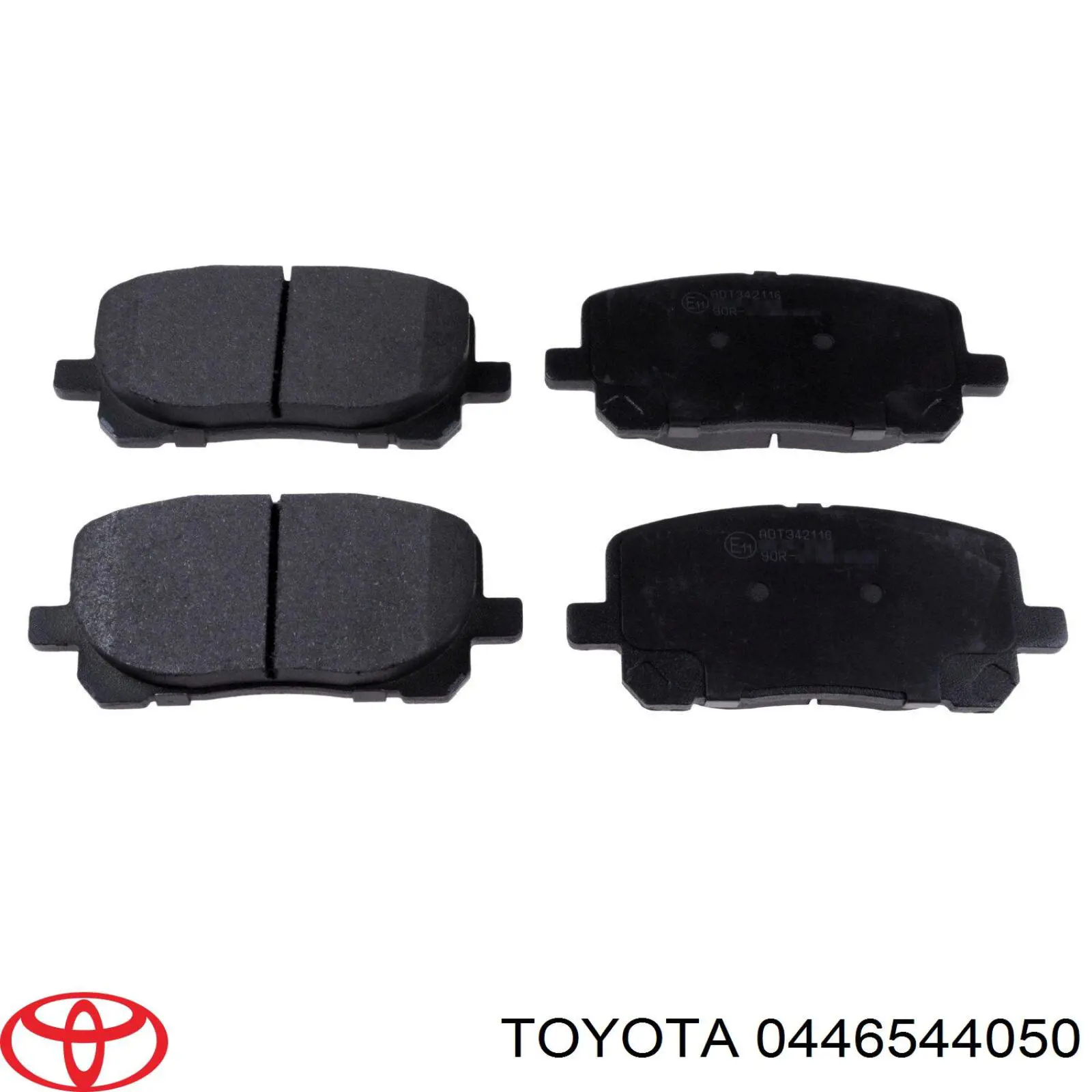 0446544050 Toyota Передні гальмівні колодки