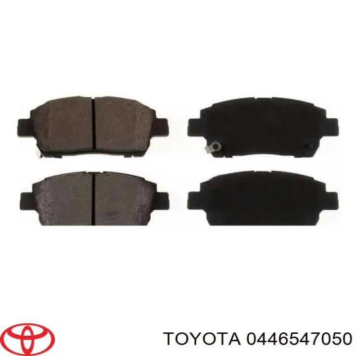 Гальмівні колодки Toyota 0446547050 ціна, від 13.52 USD