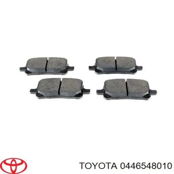 Гальмівні колодки Toyota 0446548010 ціна, від 18.64 USD