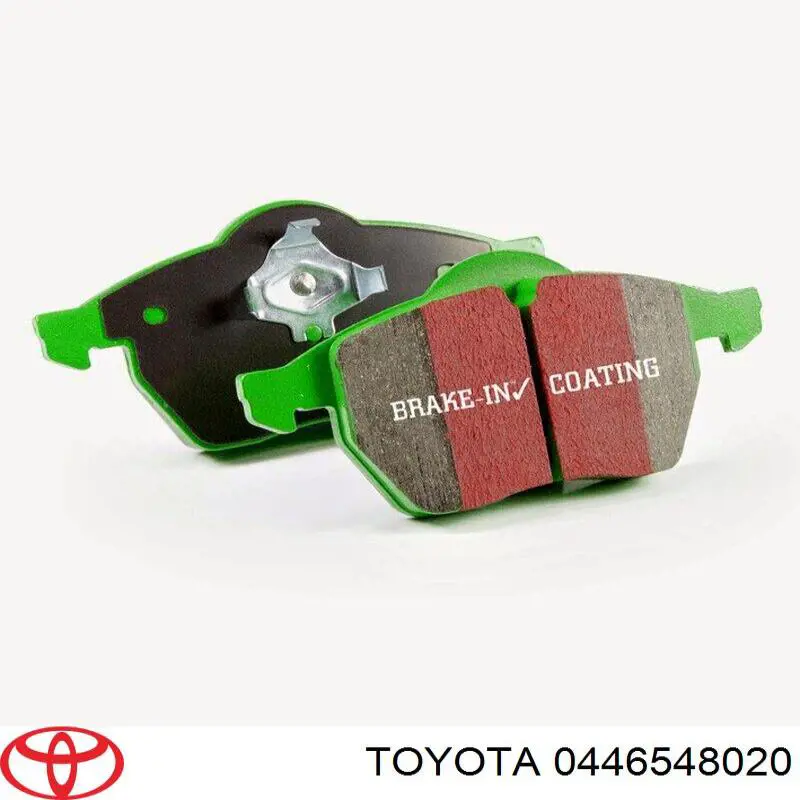 Передні тормозні колодки 0446548020 Toyota