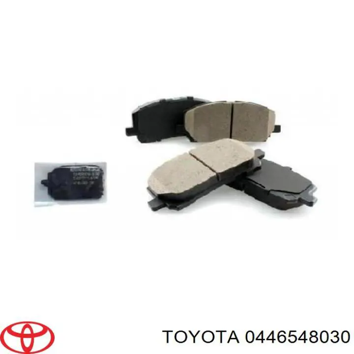 Гальмівні колодки Toyota 0446548030 ціна, від 28.34 USD