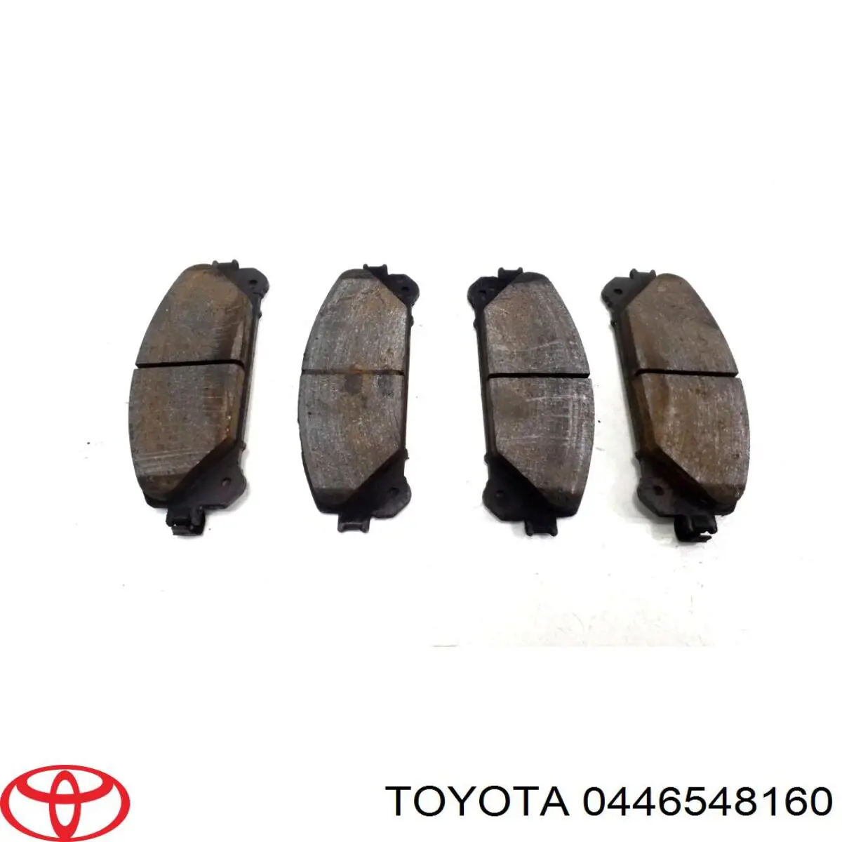 Тормозні колодки Toyota 0446548160