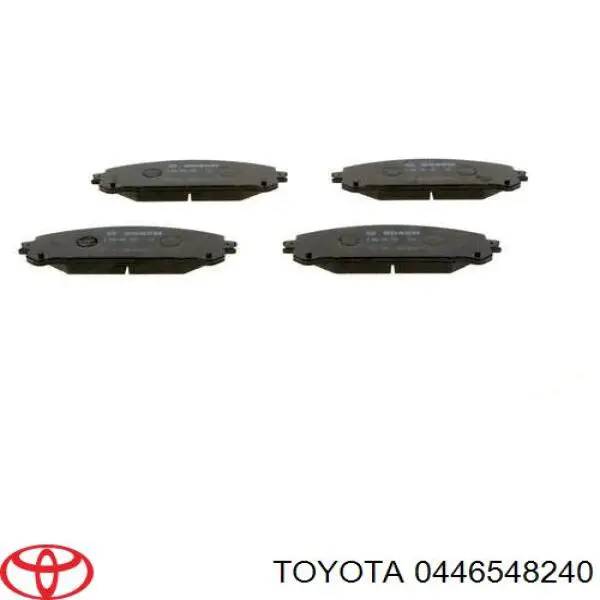 Гальмівні колодки Toyota 0446548240 ціна, від 113.43 USD