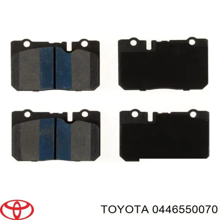 Гальмівні колодки Toyota 0446550070 ціна, від 32.79 USD