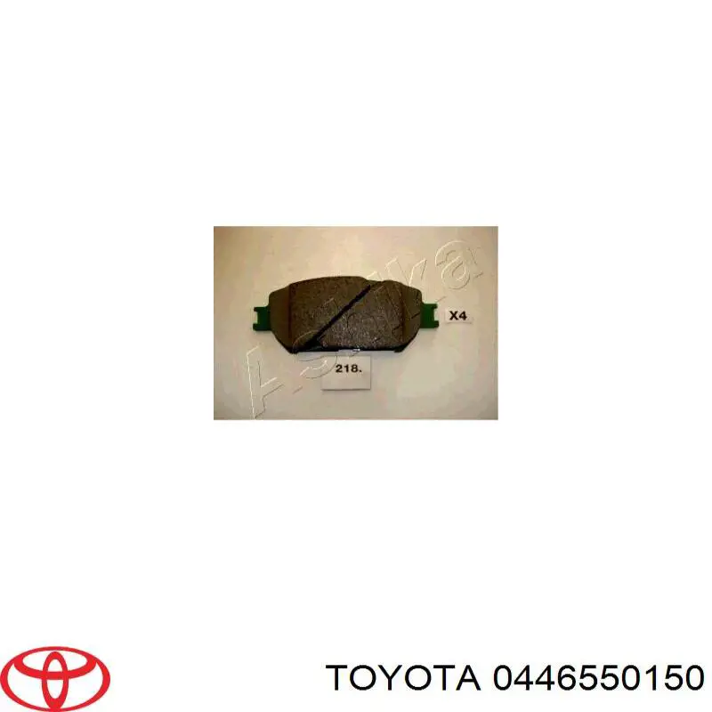 Гальмівні колодки Toyota 0446550150 ціна, від 25.40 USD