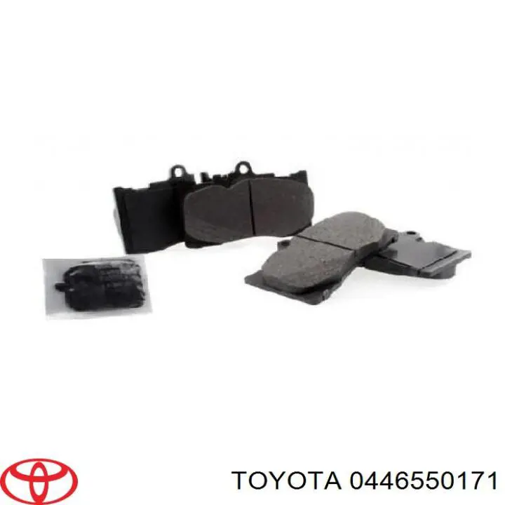 Гальмівні колодки Toyota 0446550171 ціна, від 29.16 USD