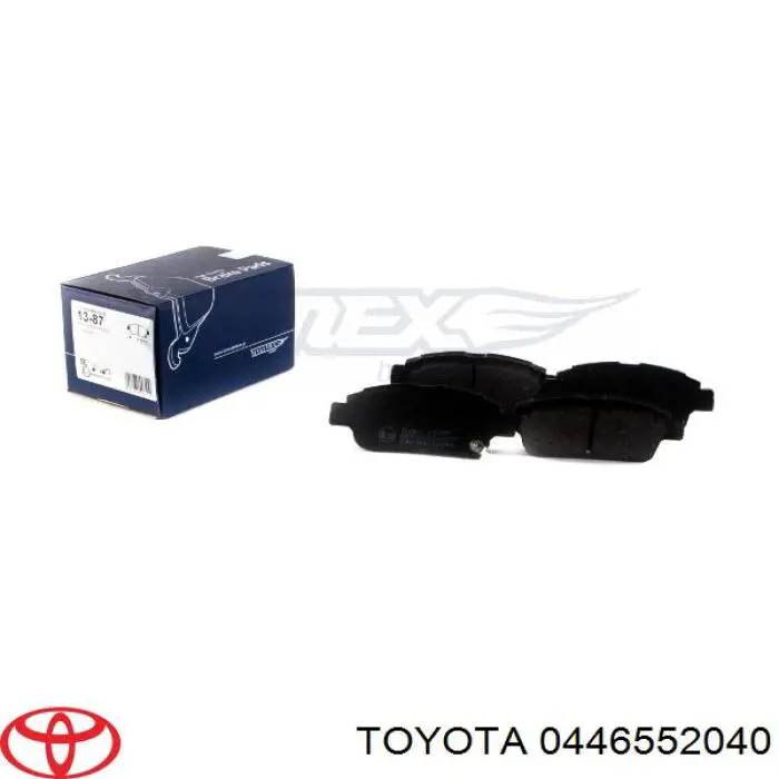 Тормозні колодки Toyota 0446552040