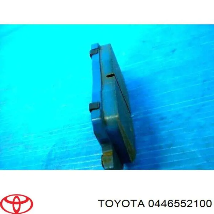 0446552100 Toyota колодки гальмівні передні, дискові