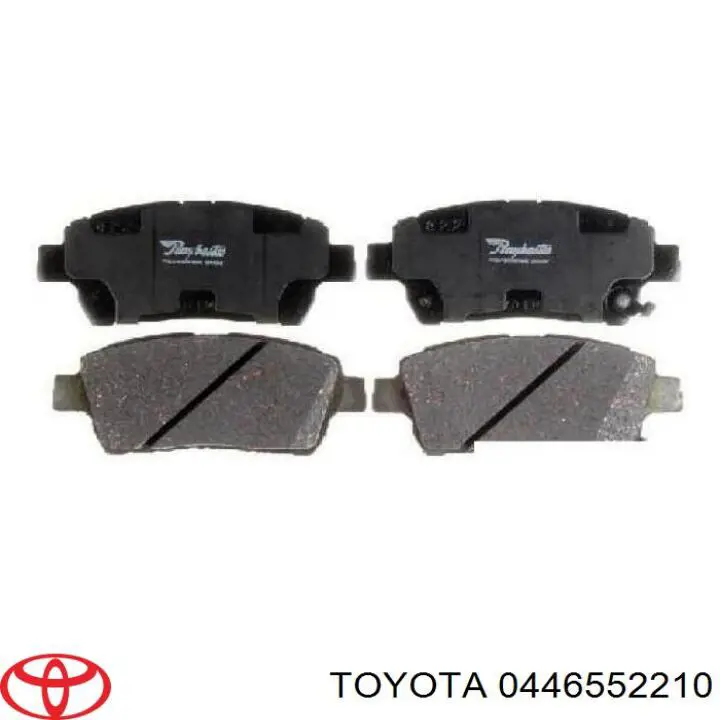 0446552210 Toyota Передні гальмівні колодки