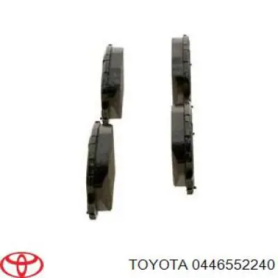 Купити 0446552240 Toyota Колодки гальмівні передні, дискові