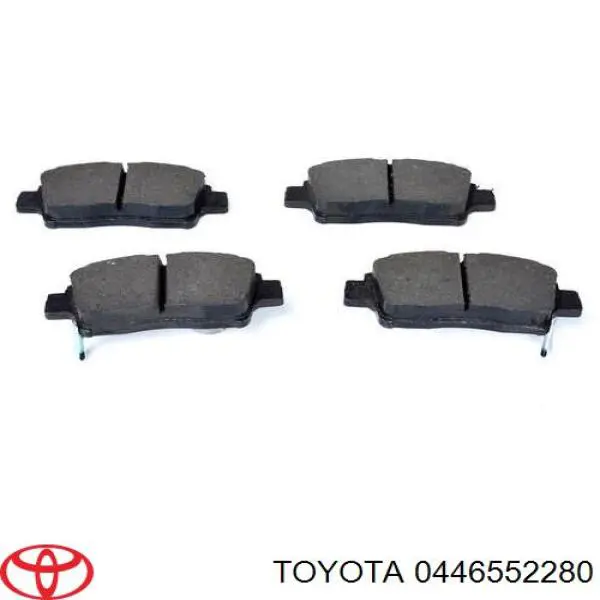 Передні тормозні колодки 0446552280 Toyota