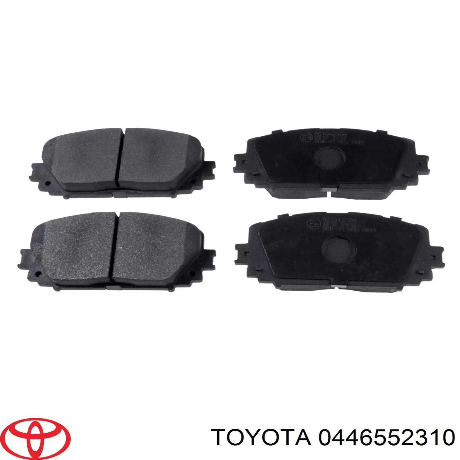 0446552310 Toyota Передні гальмівні колодки