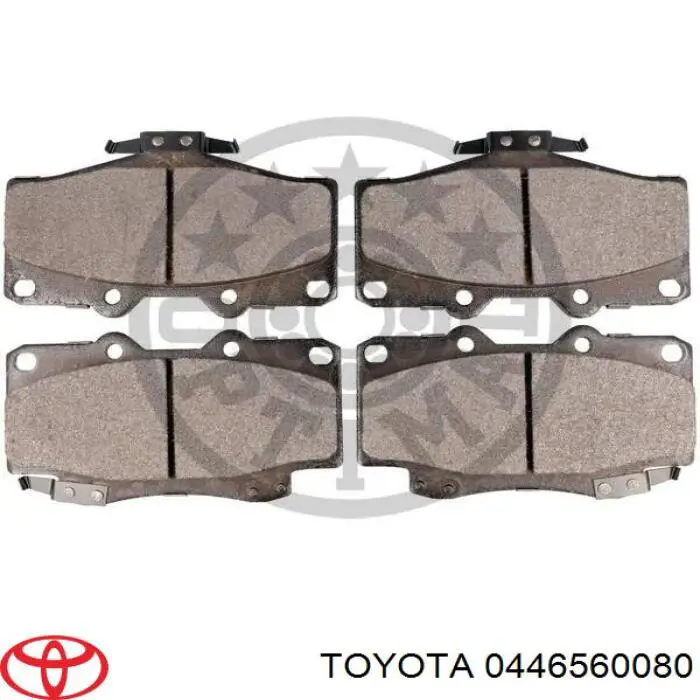 Гальмівні колодки Toyota 0446560080 ціна, від 20.15 USD