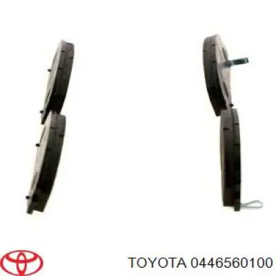 0446560100 Toyota Передні гальмівні колодки