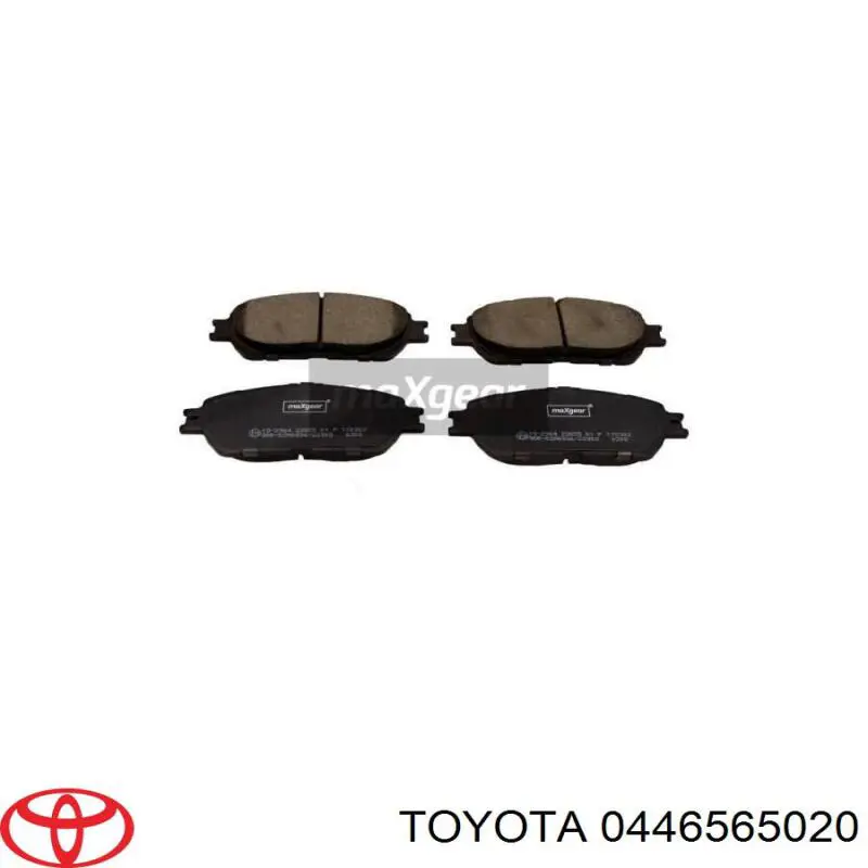 Купити 0446565020 Toyota Колодки гальмівні передні, дискові