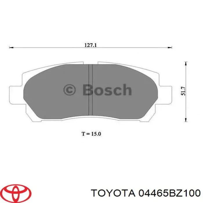 Тормозні колодки Kavo Parts KBP9128