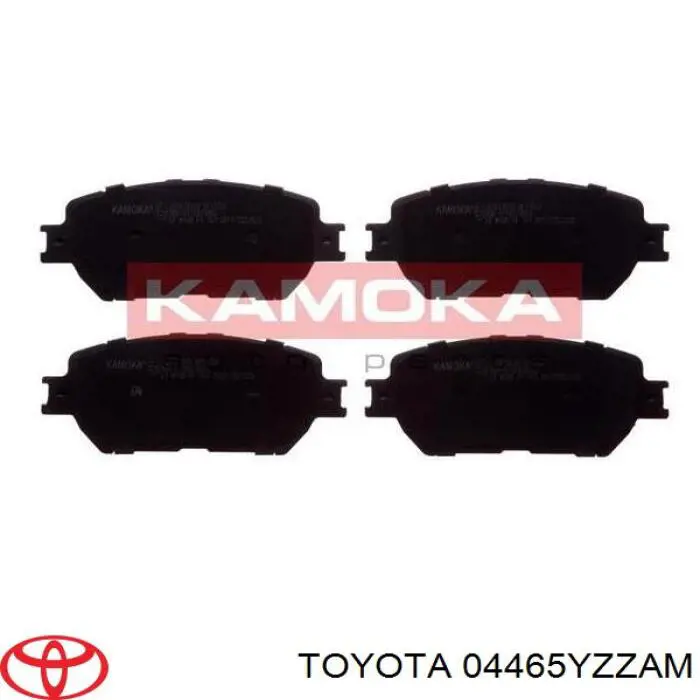 Гальмівні колодки Toyota 04465YZZAM ціна, від 23.92 USD