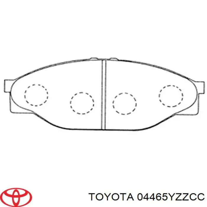  04465YZZCC Toyota