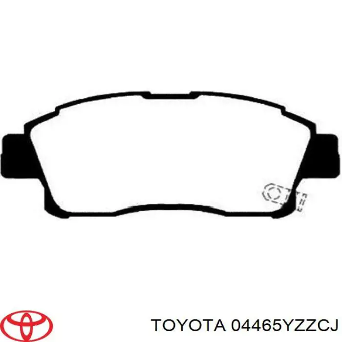 Гальмівні колодки Toyota 04465YZZCJ ціна, від 16.03 USD