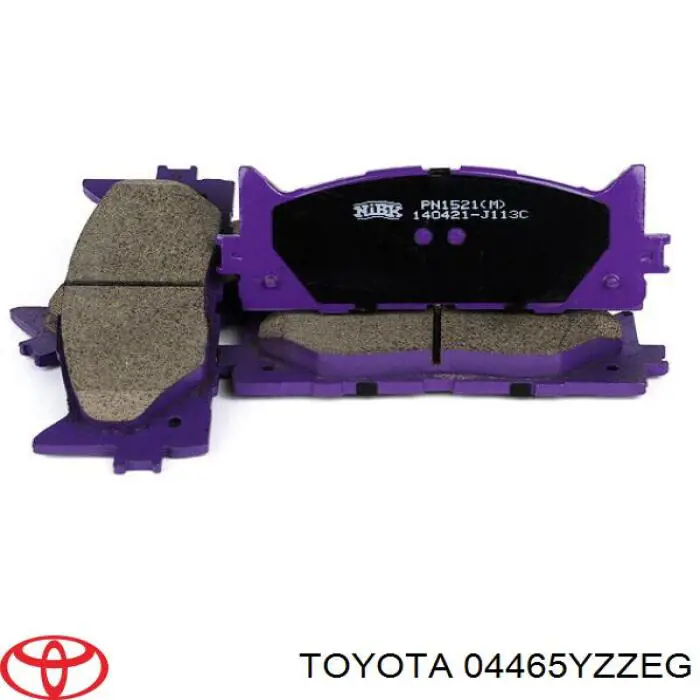Гальмівні колодки Toyota 04465YZZEG ціна, від 28.06 USD