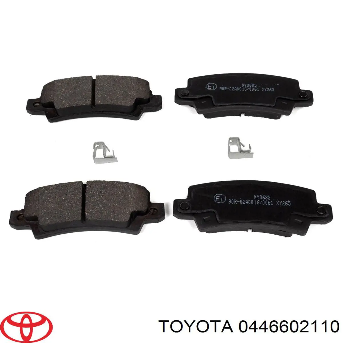 Купити 0446602110 Toyota Задні колодки