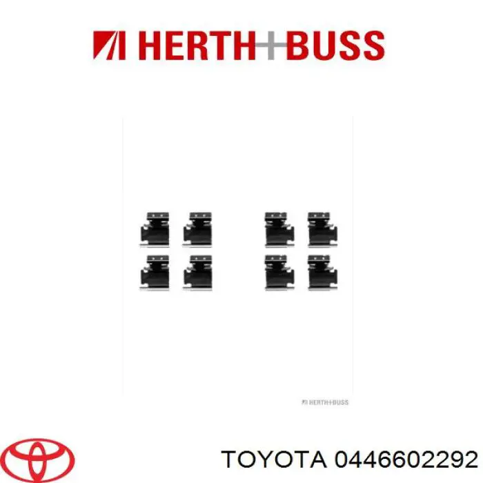 Купити 0446602292 Toyota Задні колодки