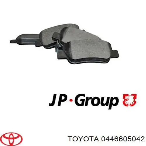 Купити 0446605042 Toyota Задні колодки